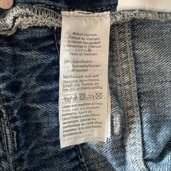 Madewell Light Wash Denim Overalls – Women’s Size L - Picture 9 of 12